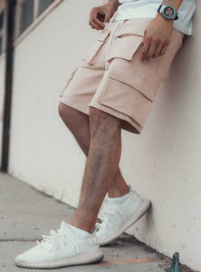 Pantalones cortos de nailon de sarga de alta calidad para hombre, ropa de calle personalizada, informal, cargo, 2022 - Product Image 5