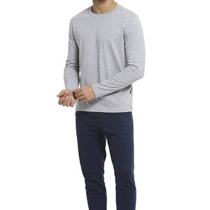 เสื้อผู้ชายเสื้อยืด95% Cotton 5% Spandex O-Neck Solid Plus ขนาดเสื้อ T ชาย - Product Image 4