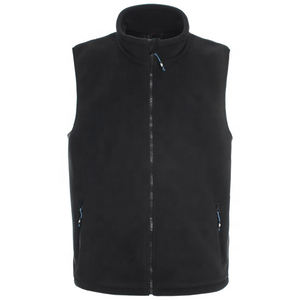 Chaleco de lana Polar para hombre transpirable informal con logotipo personalizado al por mayor - Product Image 2