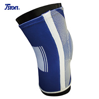 Genouillères de protection professionnelles TSPORT épaisses avec logo personnalisé pour adultes, en nylon/élasthanne/TPE