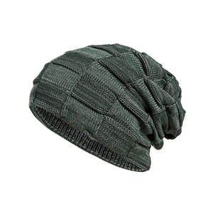 Casquette d'hiver tricotée pour homme, chapeau chaud de bonne qualité, collection - Product Image 2
