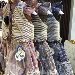 Nhà Máy Tỷ Lệ Bông Dresses Xuất Khẩu Chất Lượng Bé Gái Ưa Thích Mặc Dresses Với Mới Nhất 2020 Thời Trang Fancy Thiết Kế - Product Image 5