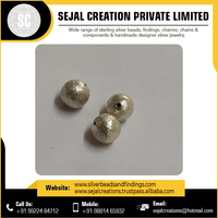 Perles en argent Variété Pack Dames et Femmes Mode 925 Sterling Silver Plain Beads Fabricant perles de chapelet en argent