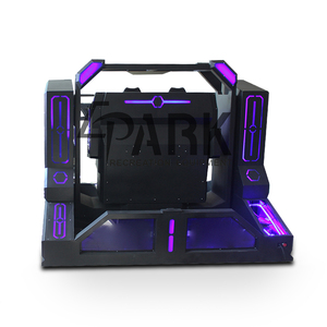 Đua Xe <span class=keywords><strong>2</strong></span> <span class=keywords><strong>Dof</strong></span> Nền Tảng 6Dof Nền Tảng 4 Người Chơi Công Viên Chủ Đề Thủy Lực Chuyển Động Roller Coaster VR Ghế - Product Image 3