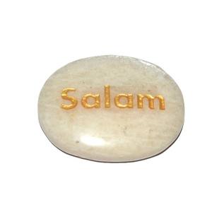 Pierres précieuses gravées en pierre de lune, pierres décoratives décoratives - Product Image 1