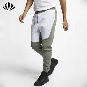 <span class=keywords><strong>Pantalon</strong></span> de jogging pour hommes en polaire technique personnalisé <span class=keywords><strong>Pantalon</strong></span> de survêtement coupe ajustée Joggers légers fuselés avec poche - Product Image 1