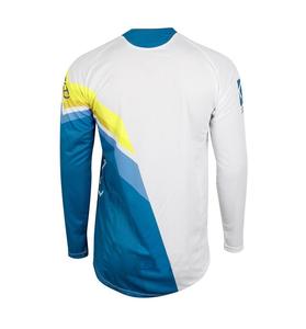 Vêtements de course automobile pour hommes de haute qualité, maillot de motocross, design personnalisé, respirant, anti-UV, séchage rapide, polyester/coton - Product Image 2
