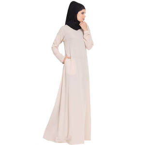 Hot Selling Muslim Women Dress Prayer Garment Oversized Jilbab Abaya Full Cover Ramadan Gown Abayas <b>Islamic</b> <b>Clothing</b> - Product Image 5