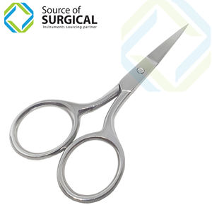 High Quality Manicure Scissor Nail Cuticle Scissor Wholesale Manicure Scissor Precise Curved Tip Cuticle Scissor Sharp Beauty Pr - Product Image 1