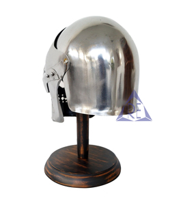 Tốt Nhất Halloween Thời Trung Cổ Skeleton Mũ Bảo Hiểm <span class=keywords><strong>Armor</strong></span> Sắt Movie Helm La Mã Hy Lạp Hiệp Sĩ Cho Spartan Vai Trò Chơi Đánh Bóng Bằng Gỗ Đứng - Product Image 5