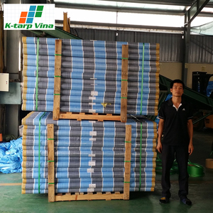 Hacer ojales de aluminio a pedido en cada intervalo de 1M Lona a prueba de agua Pe de alta calidad en rollo - Product Image 6