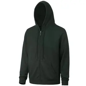 Layanan Oem lengan panjang kustom hoodie katun disesuaikan unisex tracksuit tebal berkerudung kaus berat hoodie esensial