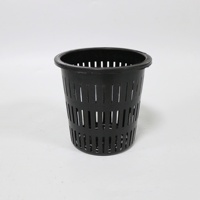 Pots en filet hydroponiques en PP Système capillaire d'arrosage automatique Maille fendue Noir Mini Design 1L Capacité TIDESTAR résistant à la Corrosion