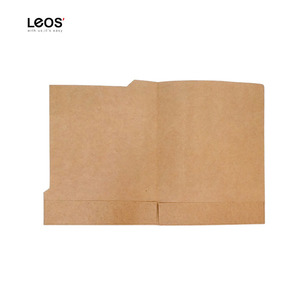 Có thể tái chế thân thiện với môi phân hủy sinh học kraft giấy hai-túi thư mục tập tin với A4/tùy chỉnh kích thước cho trình bày - Product Image 2