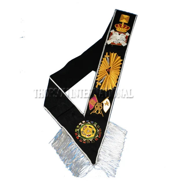 Masonic Regalia Scottish rite 32nd degree Sash handmade