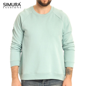 Sweat-shirt pour homme au design tendance, service OEM, logo personnalisé, couleur unie, coton polyester Terry 300g, hiver, écologique, vente en gros - Product Image 3