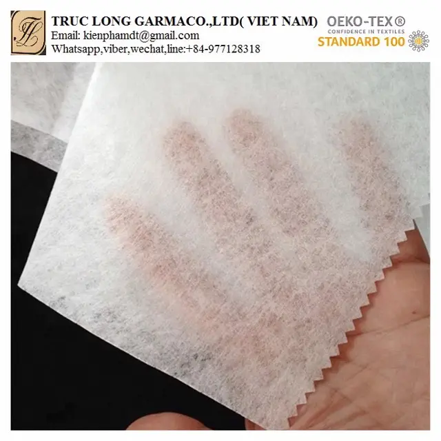 Popüler geri dönüşüm olmayan dokuma nakış destek kağıdı uzak gözyaşı nonwoven kumaş