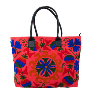 <b>Indian</b> Handmade Tote <b>Bag</b> Embroidery <b>Bags</b> - Product Image 4