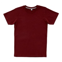 T-shirts vierges en gros 100 % coton uni à manches courtes pour hommes, impression personnalisée, haute qualité de Thaïlande
