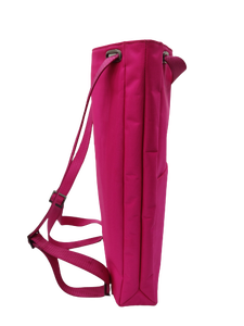 Unisex Ocean Bound Tote cum Mochila Durable Hot Pink Plástico Poliéster Correa de un solo mango Impermeable Logo Diseñado Cómodo - Product Image 3