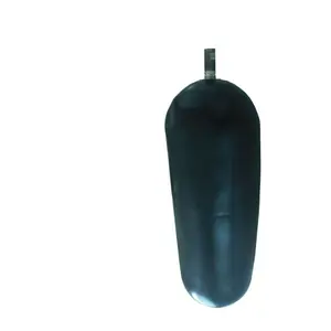 rubber NBR hydraulic charging accumulator bladder with nitrogen pressure SB330 20liter D=200MM L=580MM inflatable air bladders