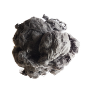 Gray Color Wholesale 100% Recycled Polyester Staple Fiber the Polyester Fiber Manufacturers Direct Sale High Tenacity