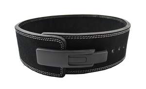 XXL Size Soft Leather <b>Lever</b> <b>Belt</b> for Fitness Training <b>Weightlifting</b> Waist Protection Protective Function LAIEM INTERNATIONAL - Product Image 3