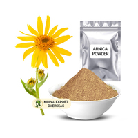 100% Organique Meilleure Qualité Arnica Fleur Extrait Poudre Naturel Indien Herbe Brun Couleur Liquide Forme Sauvage Fabriqué OEM