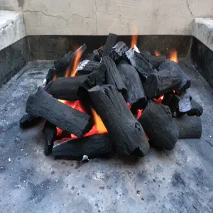 나무 숯불 드로잉 무연 나무 연탄 숯 바베큐