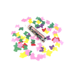 <span class=keywords><strong>Confeti</strong></span> de Papel con Forma de Mariposa, Cañón de <span class=keywords><strong>Confeti</strong></span> para Bodas - Product Image 1