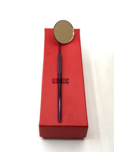 Haute Qualité Nouveau Style Prune Poudre Revêtement Extension De Cils Cercle Conception Miroir Avec Votre Propre Logo Personnalisé Instruments De Beauté - Product Image 2