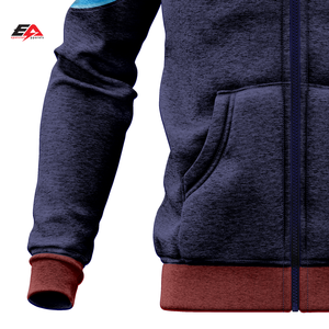 Sweat à capuche haut de gamme personnalisé unisexe décontracté imprimé du fabricant en coton biologique polaire Streetwear pour hommes utilisation hivernale - Product Image 3