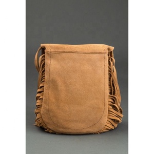 2024 véritable daim cuir Hobo frange sac personnalisé haut de gamme concepteur grand violet vache cuir luxe sac à main pour femmes sacs à main - Product Image 5