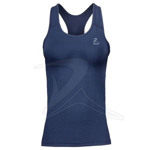 Hot New Plus Size Mujeres Casual Knitted Gym Tank Tops Color sólido Fitness Yoga Ejercicio Ropa Cómoda Spandex Transpirable - Product Image 3