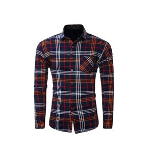 Dernière mode chemise à carreaux en flanelle pour hommes à manches longues 100% coton vente en gros OEM Super Premium haute qualité conception personnalisée - Product Image 3
