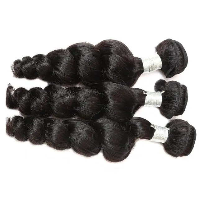 Jai Ambey Exports Manufacturing company human hair extensions for best price machine weft bundles