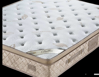 Matelas Jumbo Contemporain en Mousse à Mémoire de Forme avec Housse Amovible en Tissu Tricoté Anti-Bactérien pour Chambre et Usage Hospitalier