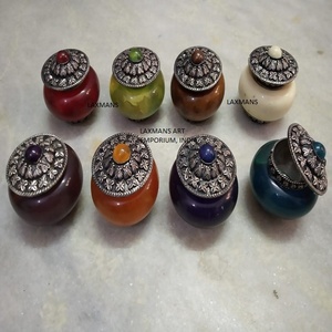 กล่องเครื่องประดับทำด้วยมือลูกปัดโลหะกล่องเครื่องประดับออกแบบกล่องเครื่องประดับชาติพันธุ์กล่องเครื่องประดับลูกปัด - Product Image 1