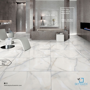 Goodone <span class=keywords><strong>Tivoli</strong></span> Bianco sứ ngói chống trượt 600*1200 Trắng grey tĩnh mạch gạch đá cẩm thạch hiện đại cổ điển hàng đầu Ấn Độ Nhà cung cấp - Product Image 6