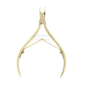Wholesale Stainless Steel Gold Plated Cuticle Nail Clipper Nail Nipper Nail Cutter