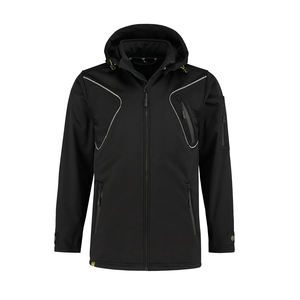 Chaqueta reflectante de seguridad para el trabajo para hombre, forro polar, impermeable, a prueba de viento, ropa ligera - Product Image 1