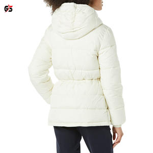 Chaqueta Bomber de alta calidad para mujer, producto cálido de invierno, relleno de guata de poliéster, servicio OEM - Product Image 6
