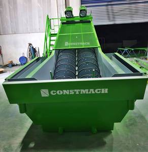 100 TPH เครื่องซักผ้าทรายวัสดุชั้นดีสกรูรับประกัน2ปีเครื่องคุณภาพสูง - Product Image 1