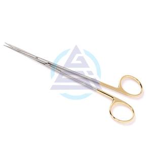 Tijeras Manuales TC Metzenbaum Finas de 17.8 cm, Acero Inoxidable Alemán, Instrumentos Médicos Quirúrgicos Reutilizables, Certificación CE - Product Image 1