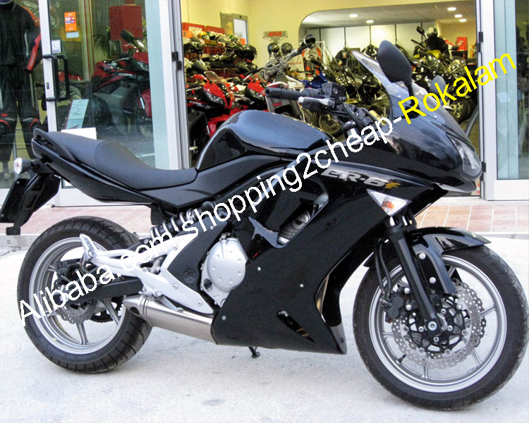 Kit Ailerons Avant Carbone Pour Kawasaki Ninja 650R, ER6N, Versys 650 - Style Sportif, Montage Facile - 5