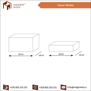 Moldes duraderos y de larga duración para pavimento de hormigón, calidad Superior, fabricante - Product Image 6