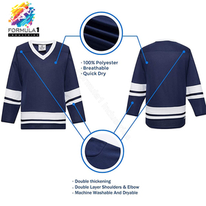 Jersey Ligero Personalizado de Hockey sobre Hielo Universitario, Fórmula 1, Modelo F1I-05, Unisex, Gran Venta - Product Image 6