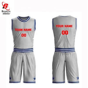 Uniforme de basket-ball, 16 pcs, avec votre équipe professionnelle - Product Image 1