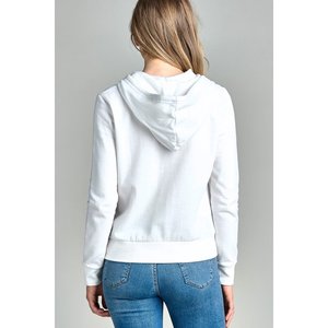 2026 <b>Women's</b> Basic <b>Zip</b> <b>Up</b> Fleece Hoodie <b>Jacket</b> Lightweight - Product Image 6