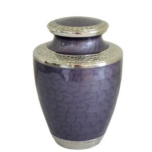 Artesign UN3007 Silver Pewter Cremation Urn Customizable Design Durable Construction for Adult <b>Memorial</b> <b>Keepsake</b> Human Ashes - Product Image 6